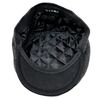 WEROR WEROR-395.1 Men's Flat Cap Peaked Cap, black