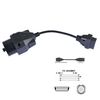 20Pin OBD2 16 Pin Connector 20 Pin OBDII OBD2 Cable Diagnostic Adapter Round For E36 E38 E39 E46 E53 X5 Z3
