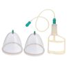 COLLBATH 2pcs Negative Pressure Massage Cups for Cupping Therapy Back Improved Circulation Convenient and Practical Massage Tool