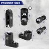 WORKPRO 6PCS O2 Oxygen Sensor Sockets 3/8" 1/2" Dr O2 Sensor Socket Removal Tool