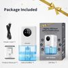 Mini Portable Compact Dehumidifier (1700 ml) Auto Shut Off Quiet Helps Humidity
