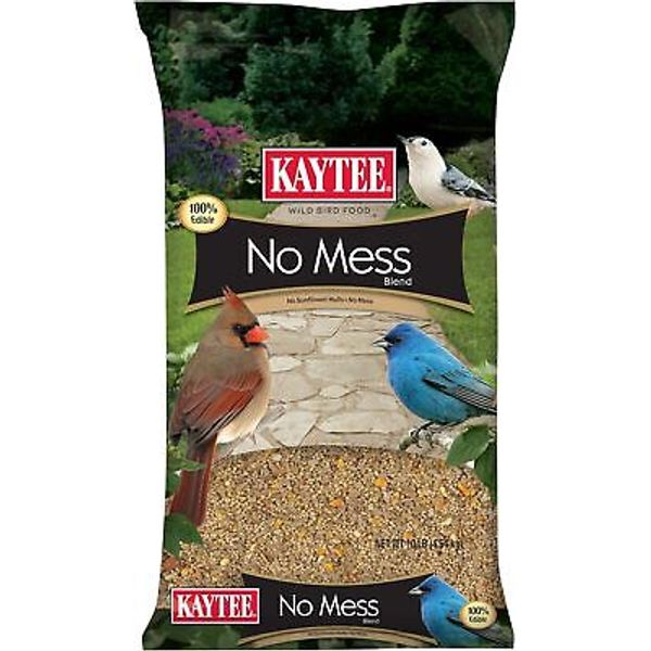 Kaytee Wild Bird (No Mess or Waste Free) Food Seed 160 Ounce (Pack of 1)