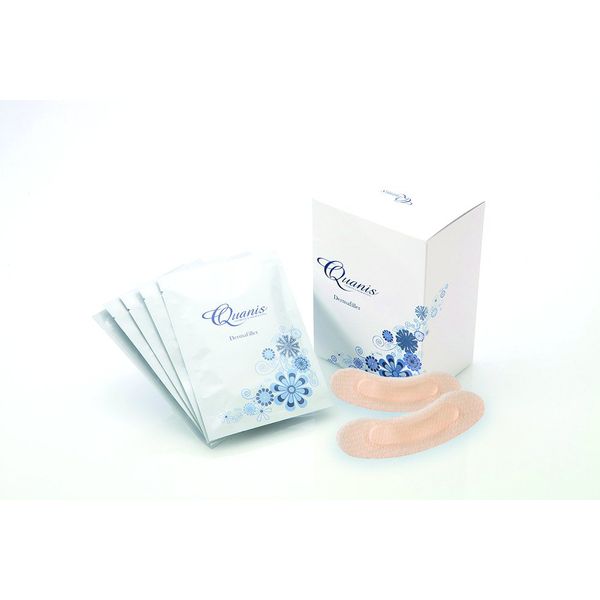 Quanis Derma Filler, For Face Mask, Parts, Eye Pack (Moisturizing, Drying, Wrinkle), Box Included, 2 Sheets x 8 Sets