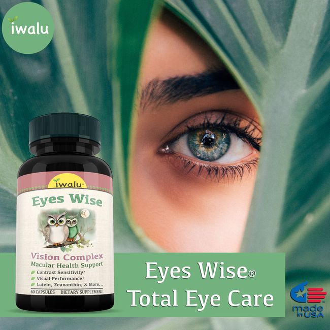 Eye Vitamin Mineral Supplement Contains Zinc, ALA, Bilberry, Lutein, Zeaxanthin