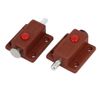 Sourcingmap Furniture Door Spring Loaded Press Button Latches Bolt Lock 5pcs