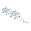 United Pacific Chrome Curb Feelers, Universal Fit, Helps to Prevent Curb Damage to Your Wheels, Curb Whiskers, Old School Style - ONE Set (Pack of 2)
