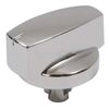 Genuine Belling 444445412 444445413 1000DF Oven Cooker Knob Function Control Switch (Silver/Chrome, Pack of 5 Knobs)