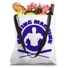Rowing Machine | Strong Rower | Powerful Oarsman Tote Bag