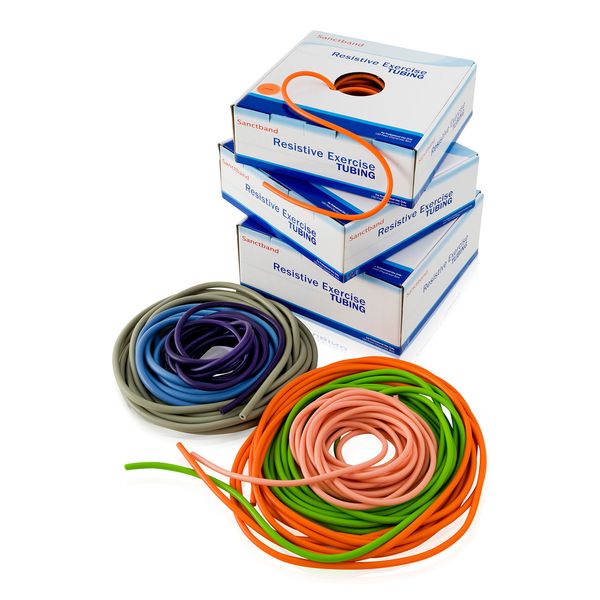 Sanctband ex-tubing 100 ftピーチ(Extra Light