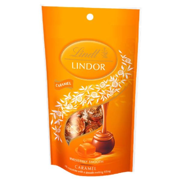 Linz Lindor Caramel Pack, 2.1 oz (60 g) (5 P)