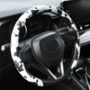 Car Steering Wheel Cover Cow Print Pattern Interior Auto Accessories Universal D