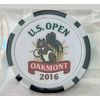 U.S. OPEN - 2016 - Oakmont - Clay Poker Chip -Golf Ball Marker