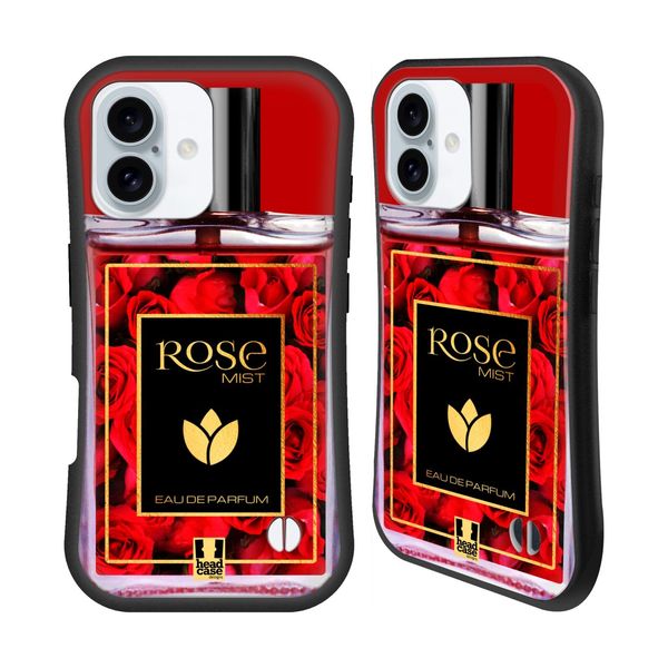 Head Case Designs Rose Mist Perfume Collection Hybrid Case Compatible with Apple iPhone 16