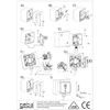 Geba Surface-Mounted 2-Sided Spring Return Key Push Button Switch MSC-APZ 1-2T/1 with PHZ - 110.1301.1A