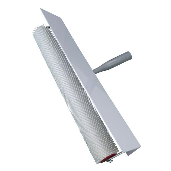 ROTIX Stachelwalze Entlüftungswalze mit Spritzschutz 25 + 50 cm breit für Estrich (50 cm breit, 11 mm Stachel)