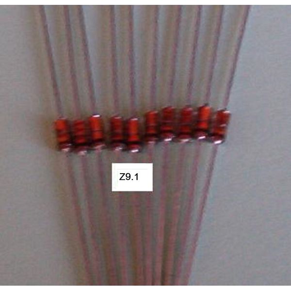 10X ZENER DIODE - 1N4739A - 9.1V- 1 Watt