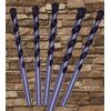 7/16" Masonry Drill Bit Carbide Tip Black/White Drill Concrete Brick Stone-5Pcs