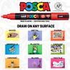 uni-ball Posca PC-5M Medium Bullet Tip Marker - White,152637000