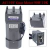 110V 90W AC Gear Motor Electric Motor Variable Reducer Speed Controller 0-135RPM