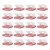 prendre PR-CODEHOL25-CR Cable Clips, Cable Holder, Double Sided Tape, Easy Installation, PC, Desk, Cords, Wiring, Organization, Fixing, Small Size (Clear)
