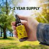 Uncle Dunkels Honey Bee Formula: Naturally Scented Pheromone Blend for Supporting Bee Activity & Pollination, 2oz