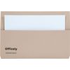 Officely Foolscap Document Wallets 285gsm - Buff (Pack of 10)
