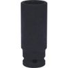 KS TOOLS 515.0955 1/2" Bi hex impact socket, long, 22mm