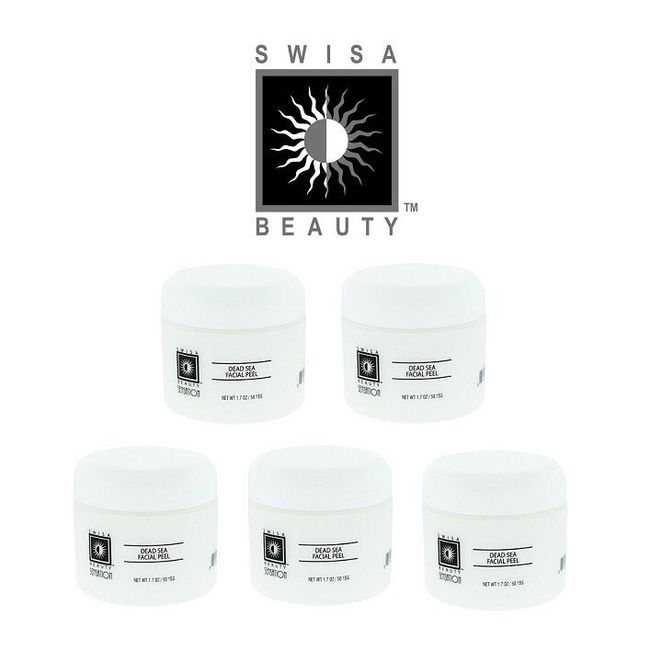 Swisa Beauty Lot Of 5 Authentic Dead Sea Facial Peel x5 Units