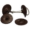 Acavallo Unisex's Brown Bit Guards, One Size
