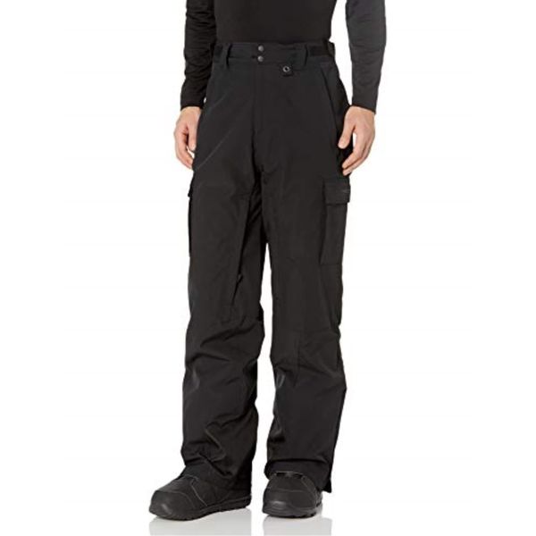 Arctix Men's Mountain Premium Snowboard Cargo Pants, Black, Small/32" Inseam