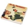 Guinness Stone Effect Coaster - Lion Design