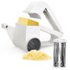 Rotary Cheese Grater with Handle Ideal for Cheese Vegetables and Nuts