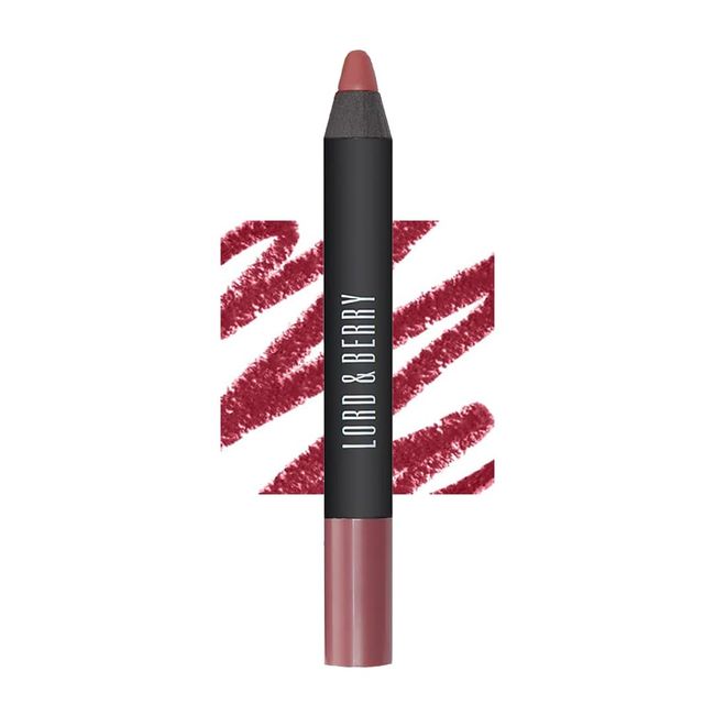 Lord & Berry 20100 Shining Crayon Lipstick, Moisturizing Jumbo Lipstick With Long Lasting Intense Color Payoff, Intimacy