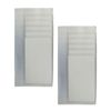 Set of 2 - Plastic Replacement Insert For Checkbook Wallets,Ultra Slim, Card Or Picture Insert
