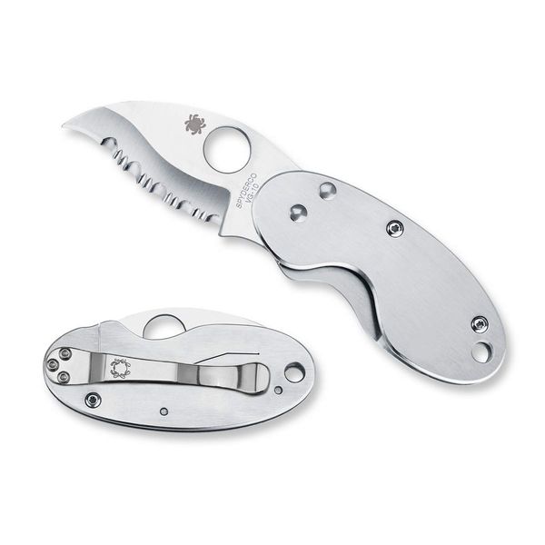 Spyderco Cricket Stainless Steel Spyderedgec29s