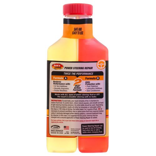 Bar's Leaks High Mileage Power Steering Repair, 16 oz.