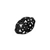 FOOOTY Foldable Ball Black