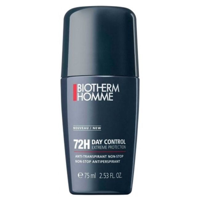 BIOTHERM Homme Deodorant 72 Hour Day Control Extreme Protection 75ml (Roll-on Antiperspirant, 72 Hour Deodorant) Perspirex Antiperspirant Sweat Deodorant Overseas Mail Order