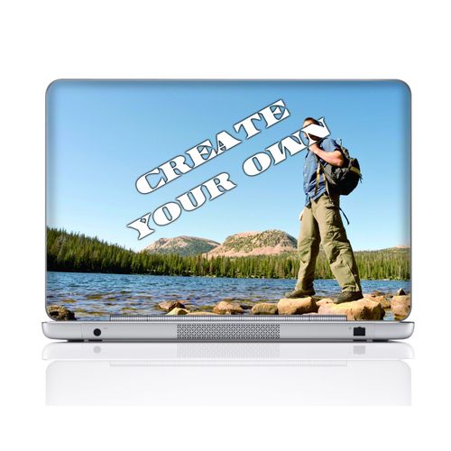 Meffort Inc® Personalized Laptop Notebook Skin Sticker Cover Art Decal, Customize with Your Artwork (15.6 Inch, Customized)