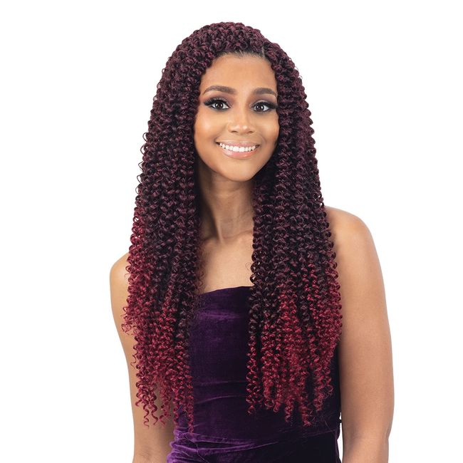 FreeTress Crochet Braids 3X Tahiti Water Curl 16" (5-pack, 2)