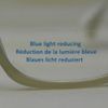 Claire's Solar Blue Light Reducing Frosted Yellow Rectangular Clear Lens Frames