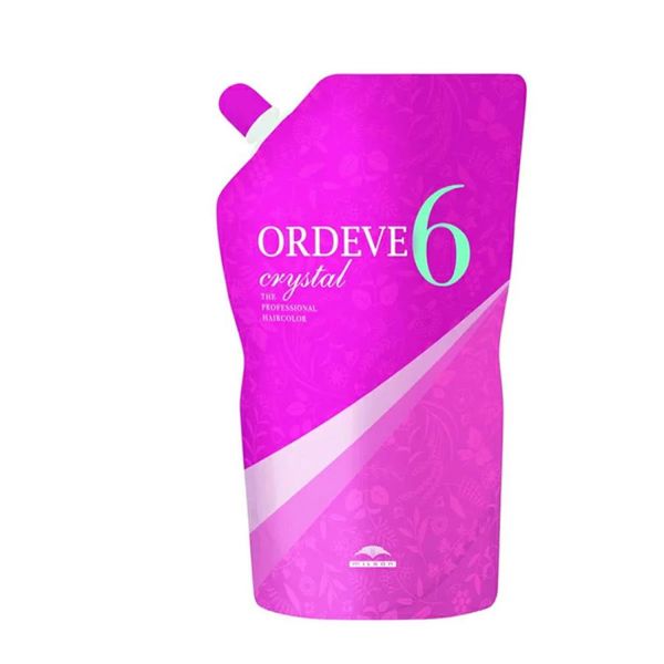 Milbon Ordeve Crystal Oxidant 6% 1000mL | 2nd agent Quasi-drug