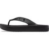 Crocs Women's Classic Platform Flip W Clogs, black