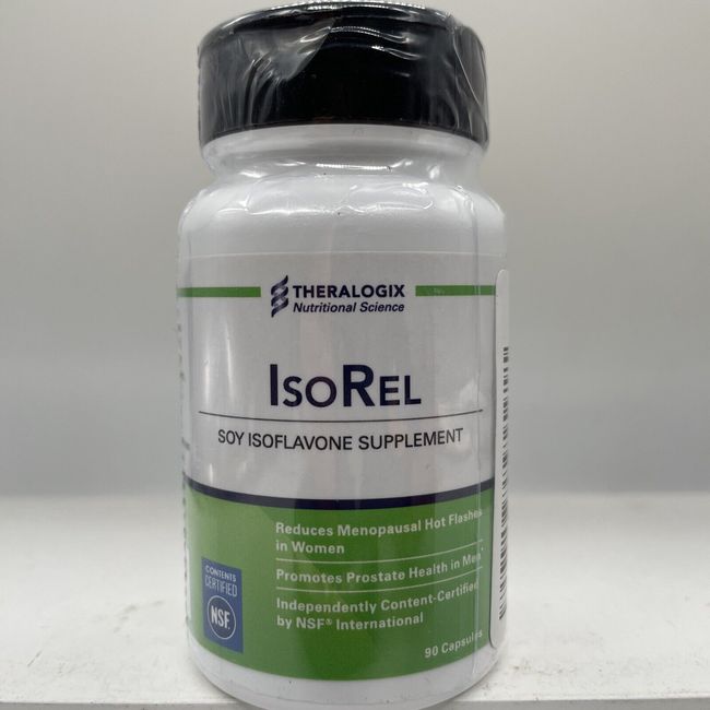 Theralogix Nutritional Science IsoRel Spy Isoflavone Supplement 90 Caps -01/2024