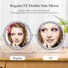 Junchi Cosmetic Makeup Brush Rotating Makeup Mirror