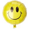 Cute Eyes Yellow Smiley Face Shaped 18" Foil Balloon
