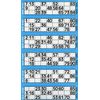 Jumbo Bingo Tickets pads 6 to view (Blue)