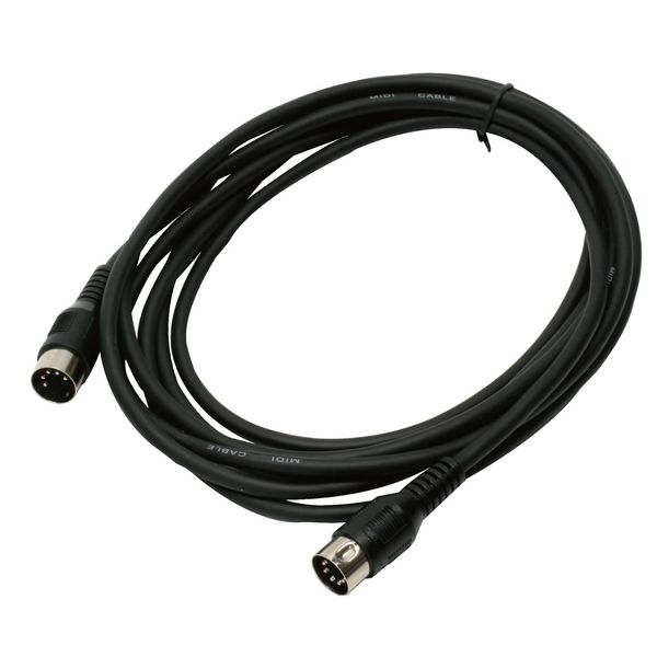 TECH MIDI Cord 3.3 ft (1 m) TM-100 Black