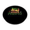 Veggie Powered - Vegan Veganer Vegetarier PopSockets mit austauschbarem PopGrip