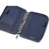 Franklin Planner 86214 Microfiber 2 Zipper Binder, Compact, 0.8 inches (20 mm), Navy